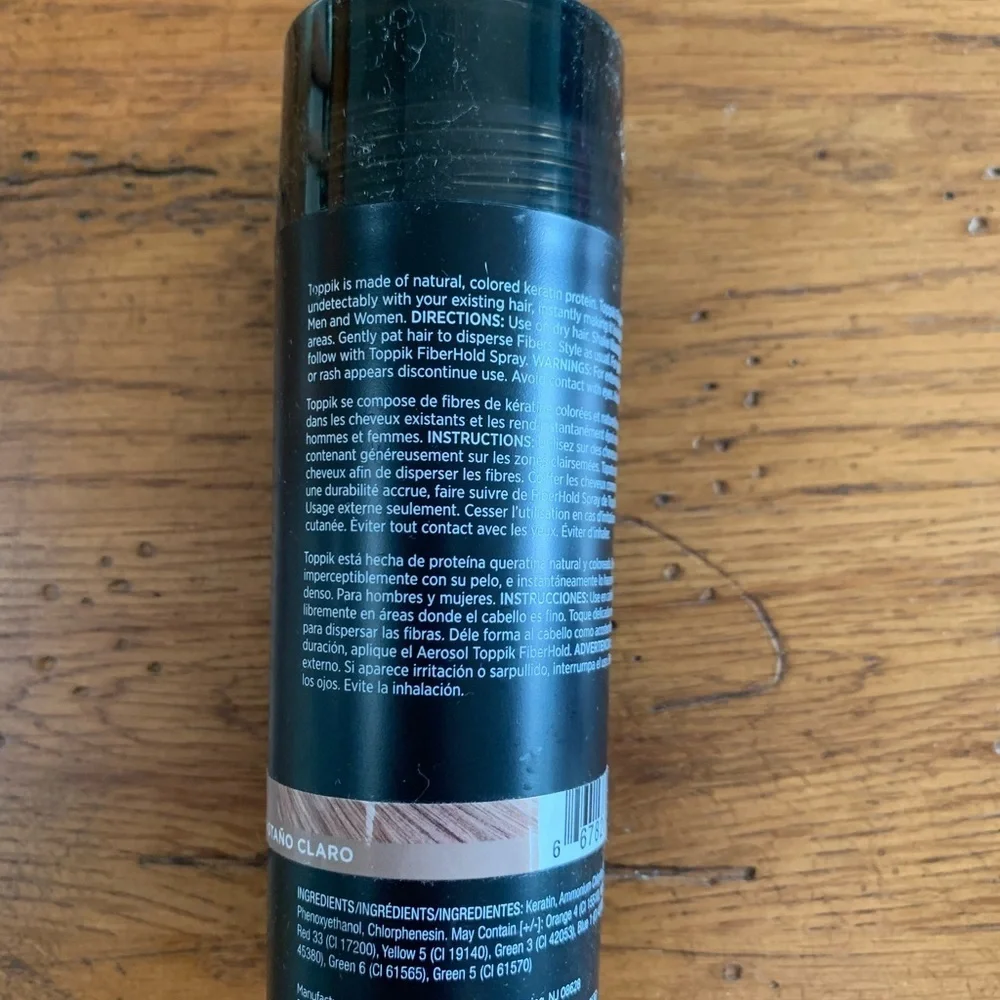 Toppik Lt Brown Hair Building Fibers .97 Ounces